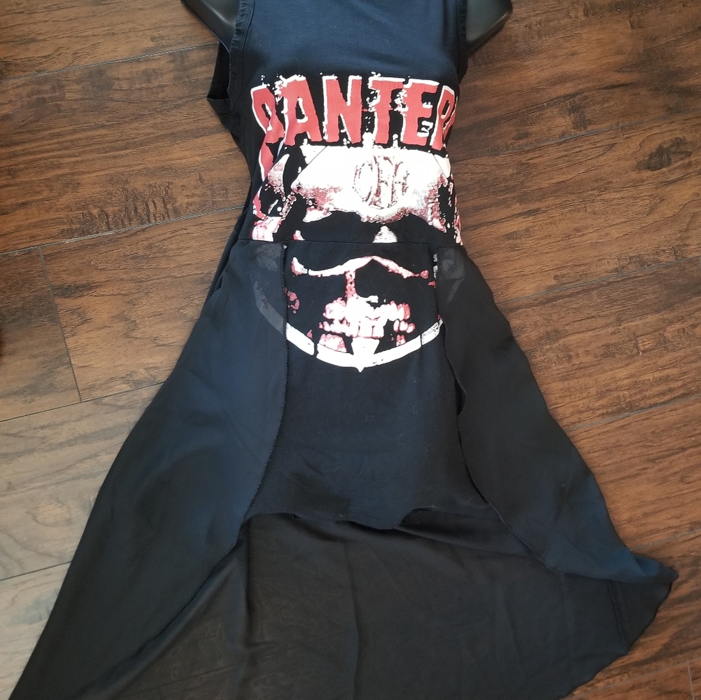 Pantera tank tshirt dress festival L